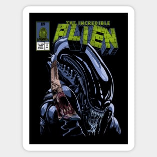 The Incredible Alien ll Sticker